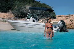 Motorboot Sessa Key Largo 20 Deck Bild 2