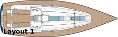 Segelboot Hanse 430e Bild 6