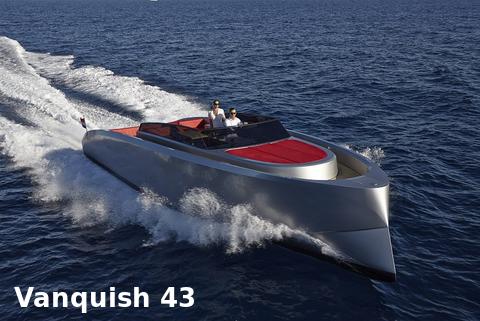 barco de motor Vanquish 43 imagen 1